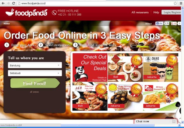 Order Food Online in 3 Easy Steps